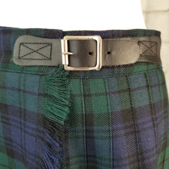 McCarthy 18 Black Watch Tartan Plaid Uniform Skirt - Picture 8 of 11